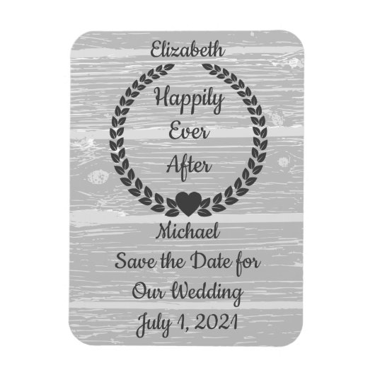 Rustikaler Krautholz Magnet (Vertikal)