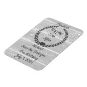 Rustikaler Krautholz Magnet (Linke Seite)