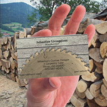 Rustikaler Kreissäge Carpentry Beruflich