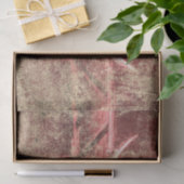 Rustikaler Kuhschädel Brown Beige Textur Grunge Seidenpapier (Geschenk)