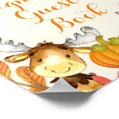 Rustikaler Kürbis Bitte Unterschreiben Sie unser G Poster (Ecke)