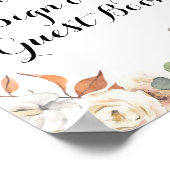 Rustikaler Kürbis Bitte Unterschreiben Sie unser G Poster (Ecke)