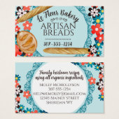 Rustikaler Laib von Brot Blume runden Backwaren ab (Vorne & Hinten)