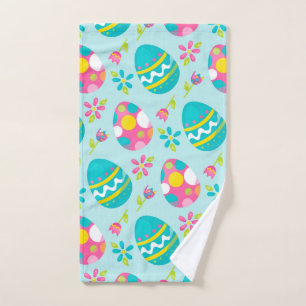 Rustikaler Land-Osterhasen-Feiertags-Frühling Handtuch