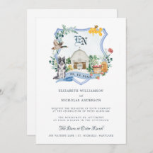 Rustikaler Landbetrieb | Barn Wedding Wappen