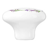 Rustikaler Landschaftskranz Keramikknauf (Seitenansicht)