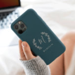 Rustikaler Laurel Script Monogram Name Case-Mate iPhone 14 Pro Max Hülle<br><div class="desc">Rustikales Laurel Script Monogram Name Handy Fall. Klicken Sie auf die Schaltfläche Bearbeiten,  um dieses Design anzupassen.</div>