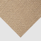 Rustikaler Leinwand-Hintergrund gedruckt Seidenpapier (Ausschnitt)