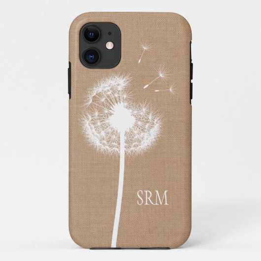 Rustikaler Leinwand iPhone 5 Fall Case-Mate iPhone Hülle (Rückseite)