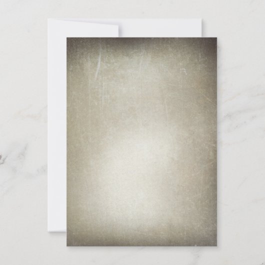 Rustikaler Leuchtenbaum speichert die Datumskarten Save The Date (Rückseite)