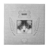 Rustikaler Look Grauer Stone Mouse Pad Untersetzer (Vorderseite)