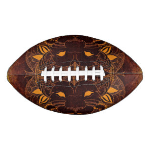 Rustikaler Löwenkopf Football