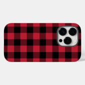 Rustikaler Lumberjack Red Black Buffalo Karo Karie Case-Mate iPhone Hülle (Rückseite (Horizontal))