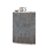 Rustikaler männlicher getragener | Brown Flachmann (Links)