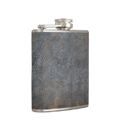 Rustikaler männlicher getragener | Brown Flachmann (Rechts)