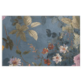 Rustikaler marineblauer botanischer eleganter Vint Stoff (Fat Quarter (45,7 x 55,9 cm))