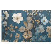 Rustikaler marineblauer botanischer eleganter Vint Stoff (Fat Quarter (45,7 x 55,9 cm))