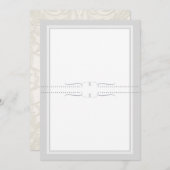 Rustikaler Mason Jar Lace in Lavender Floral (Vorne/Hinten)