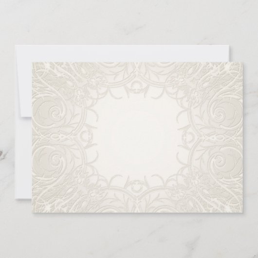 Rustikaler Mason Jar Lace in Lavender Floral Einladung (Rückseite)