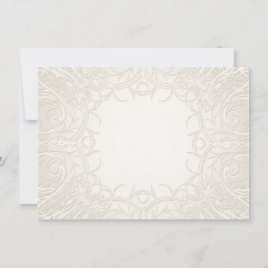 Rustikaler Mason Jar Lace in Lavender Floral Einladung (Rückseite)