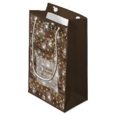 Rustikaler Mason Jar String Lights Romantisch Kleine Geschenktüte (Vorderseite Schrägansicht)