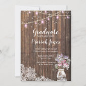 Rustikaler Mason Jar String Lights the BarefootBri Ankündigung (Vorderseite)