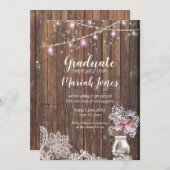 Rustikaler Mason Jar String Lights the BarefootBri Ankündigung (Vorne/Hinten)