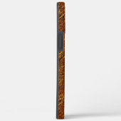 Rustikaler Mauerwerk in Braun- und Goldton Case-Mate iPhone Hülle (Rückseite / Rechts)