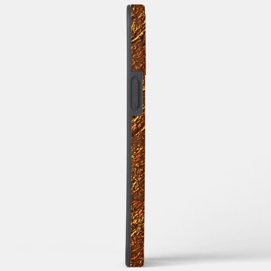 Rustikaler Mauerwerk in Braun- und Goldton Case-Mate iPhone Hülle (Rückseite / Rechts)