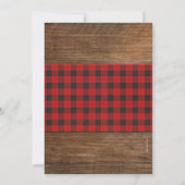 Rustikaler Maurer-Glas-Hinterhof-60. Einladung (Rückseite)