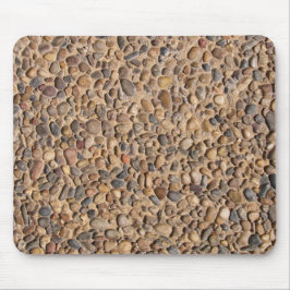 Rustikaler mehrfarbiger Kiesel entsteint Foto Mousepad