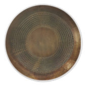 Rustikaler Metallfachzug/-griff Keramikknauf (Vorderseite)