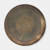 Rustikaler Metallmagnet Magnet (Vorne)