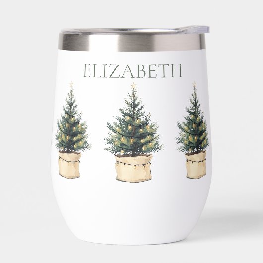 Rustikaler Minimaler Weihnachtsbaum (Links)