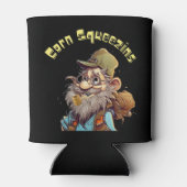 Rustikaler Moonshine Man Dosenkühler (Rückseite)