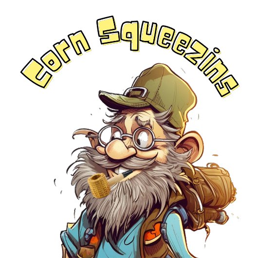 Rustikaler Moonshine Man Dosenkühler