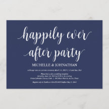 Rustikaler Navy Blue Wedding Elopement Empfang