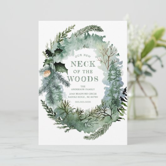 Rustikaler neuer Nacken der Waldkiefernbäume, der Ankündigung (Stehend Vorderseite)