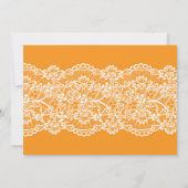 Rustikaler Niedergang der Liebe Einladung (Rückseite)