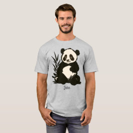 Rustikaler niedlich teary-mit Augen Panda | Funny T-Shirt