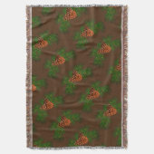 Rustikaler Nordcharakter, Kiefernkegel-Muster Decke (Vorderseite Vertikal)