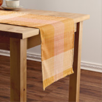 Rustikaler Orangener Herbst Kariert Tartan Kurze R