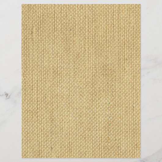 Rustikaler Organisator des Rezeptes (Rückseite)