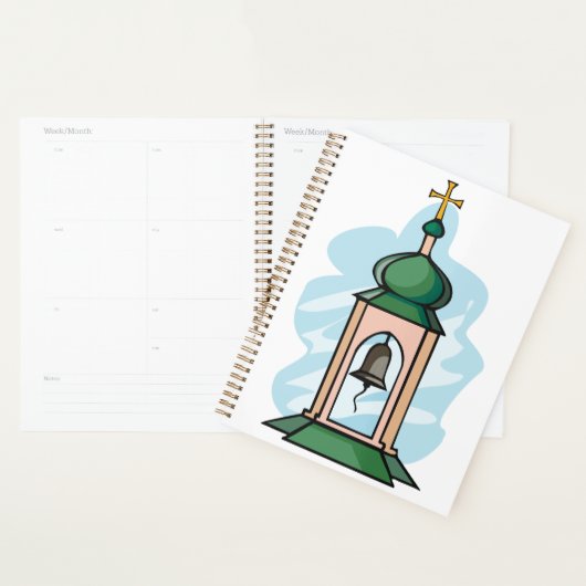 Rustikaler orthodoxer Kirchturm Planer (Anzeige)