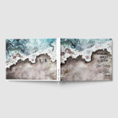 Rustikaler Ozean | Beach Hochzeit in Urlaubsort Gästebuch (Voll)