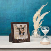 Rustikaler Personalisierter Vater Plaque Fotoplatte (InSitu)