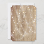 Rustikaler Pine Mountain Boho Einladung (Rückseite)