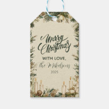 Rustikaler Pinecone Weihnachten