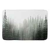 Rustikaler Pinienwald Badematte (Vorderseite)