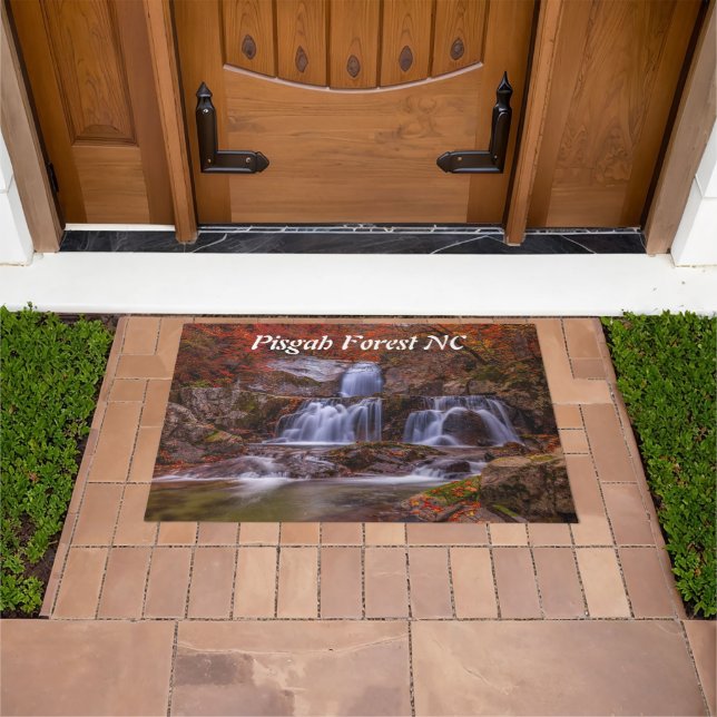 Rustikaler Pisgah Forest NC Fußmatte (Außenbereich)